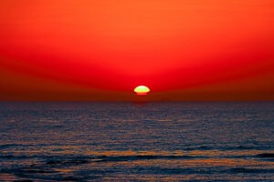 Soleil rouge